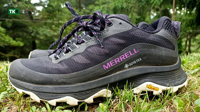 Merrell MOAB 3 GORE TEX gris azul Zapatillas trekking mujer